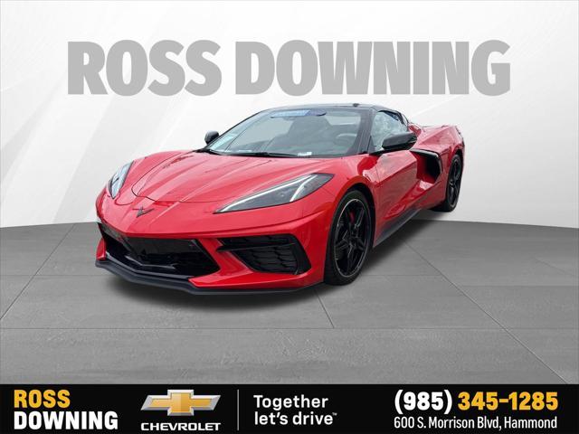 used 2024 Chevrolet Corvette car, priced at $77,855