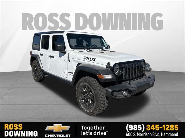 used 2021 Jeep Wrangler car, priced at $30,866