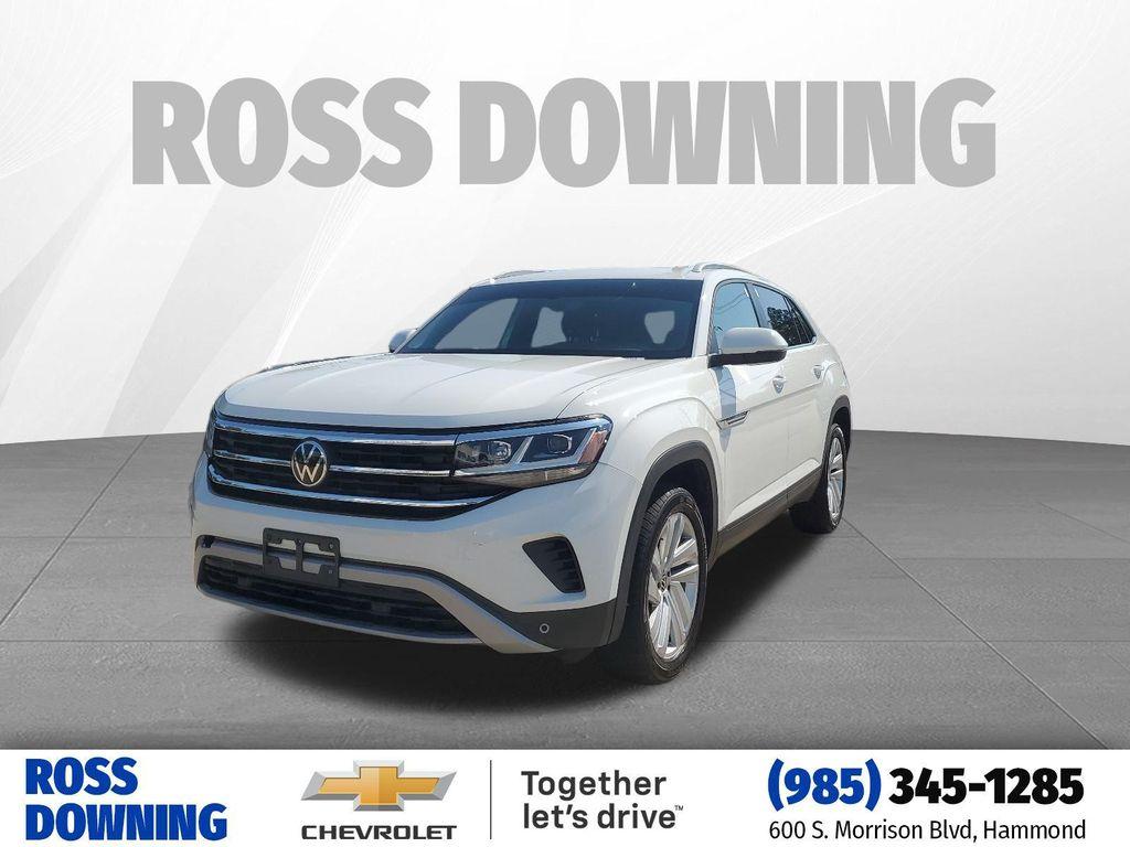 used 2021 Volkswagen Atlas Cross Sport car, priced at $20,778