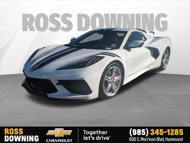 used 2024 Chevrolet Corvette car, priced at $74,619