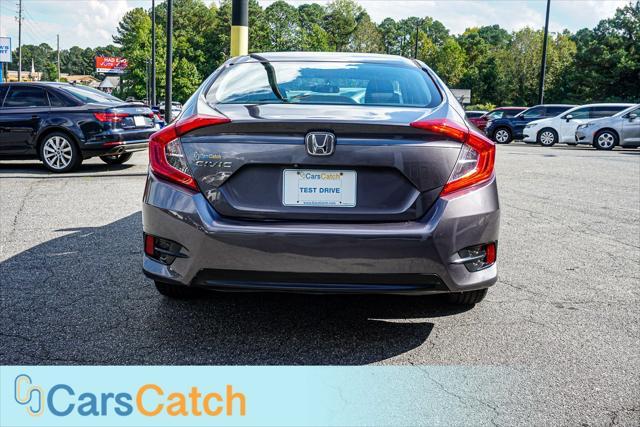 used 2016 Honda Civic car, priced at $13,500