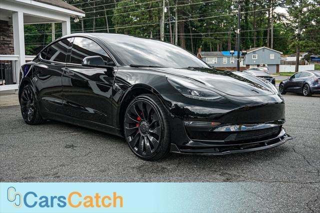 used 2022 Tesla Model 3 car, priced at $25,999