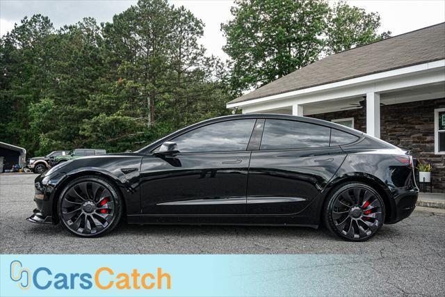 used 2022 Tesla Model 3 car, priced at $25,999
