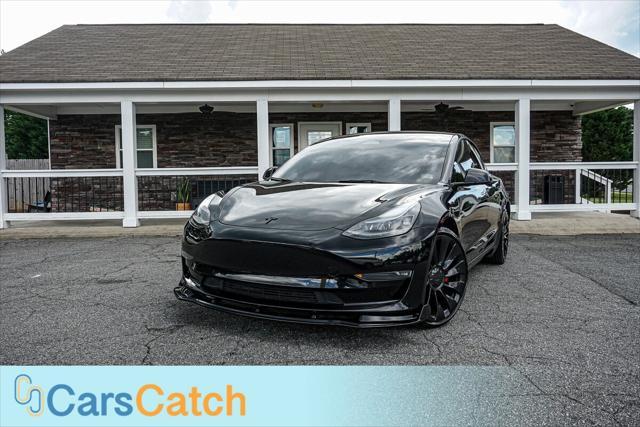 used 2022 Tesla Model 3 car, priced at $25,999