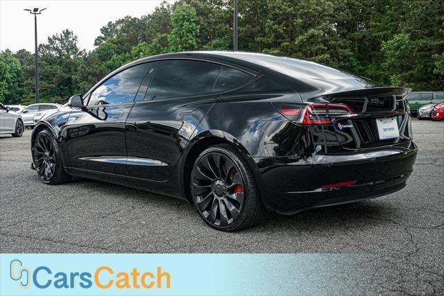 used 2022 Tesla Model 3 car, priced at $25,999