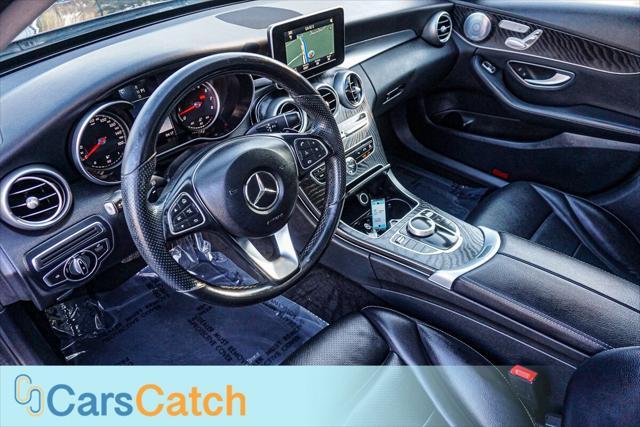 used 2017 Mercedes-Benz C-Class car, priced at $13,500