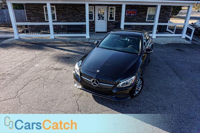 used 2017 Mercedes-Benz C-Class car, priced at $13,500