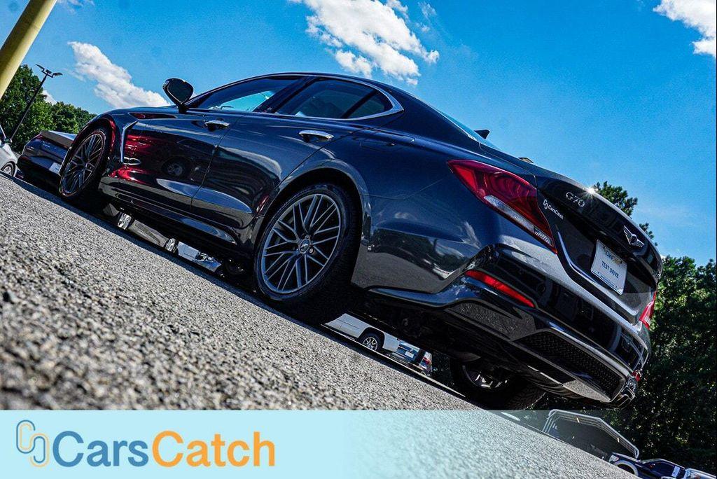 used 2019 Genesis G70 car, priced at $18,700