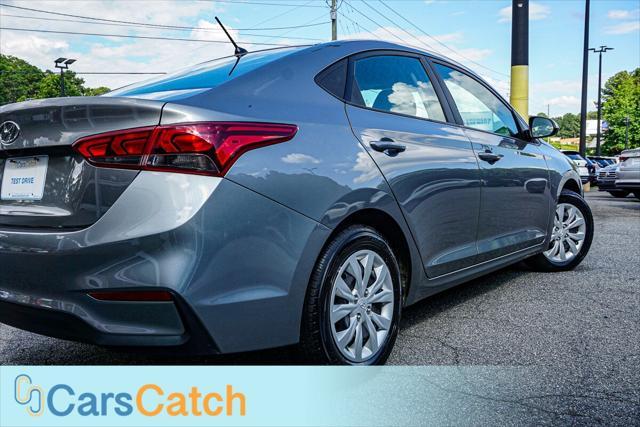 used 2022 Hyundai Accent car, priced at $13,999