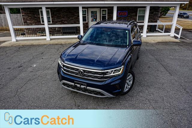 used 2021 Volkswagen Atlas car, priced at $18,250