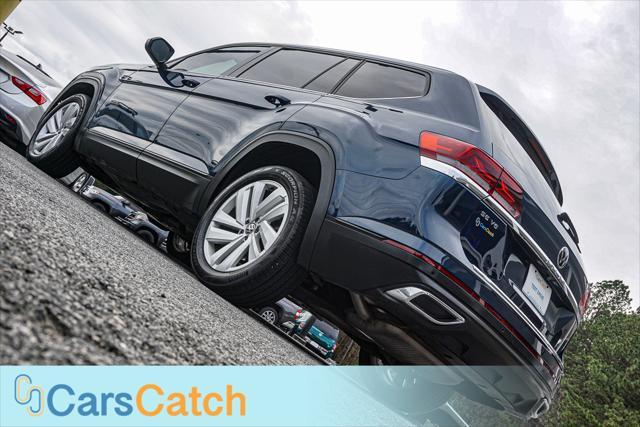 used 2021 Volkswagen Atlas car, priced at $18,250