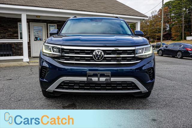 used 2021 Volkswagen Atlas car, priced at $18,250