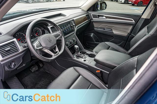 used 2021 Volkswagen Atlas car, priced at $18,250