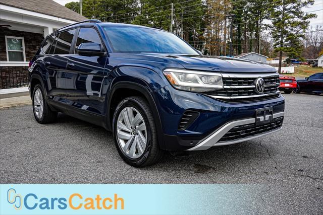 used 2021 Volkswagen Atlas car, priced at $18,250