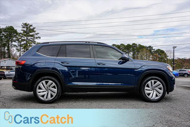 used 2021 Volkswagen Atlas car, priced at $18,250