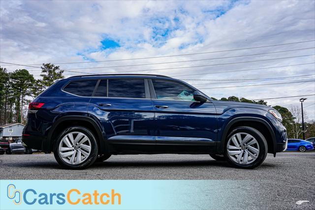 used 2021 Volkswagen Atlas car, priced at $18,250