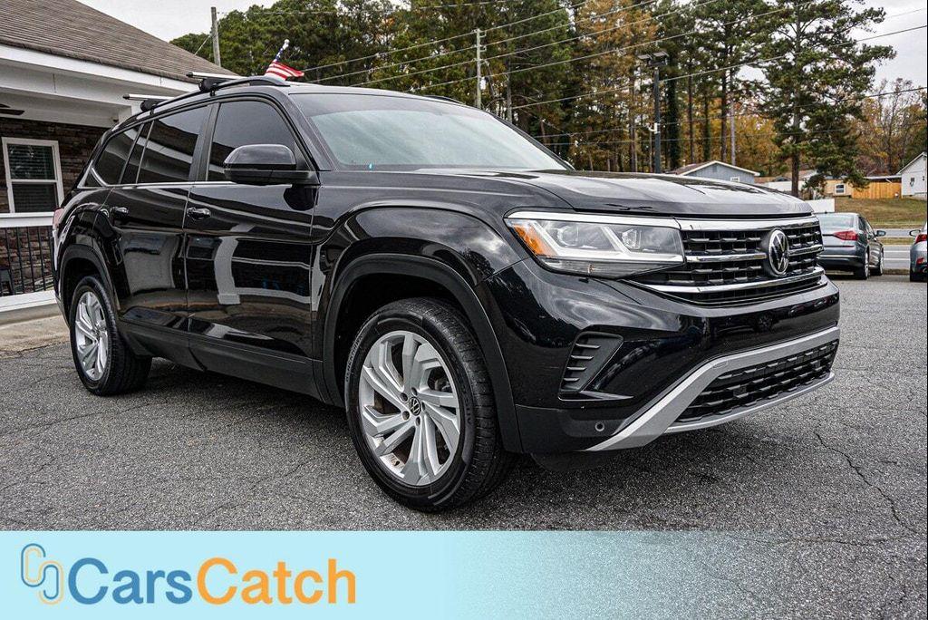 used 2021 Volkswagen Atlas car, priced at $17,999
