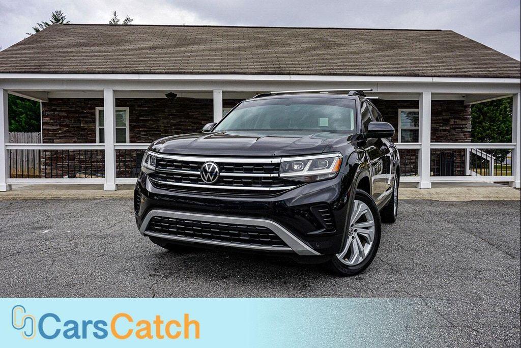 used 2021 Volkswagen Atlas car, priced at $17,999