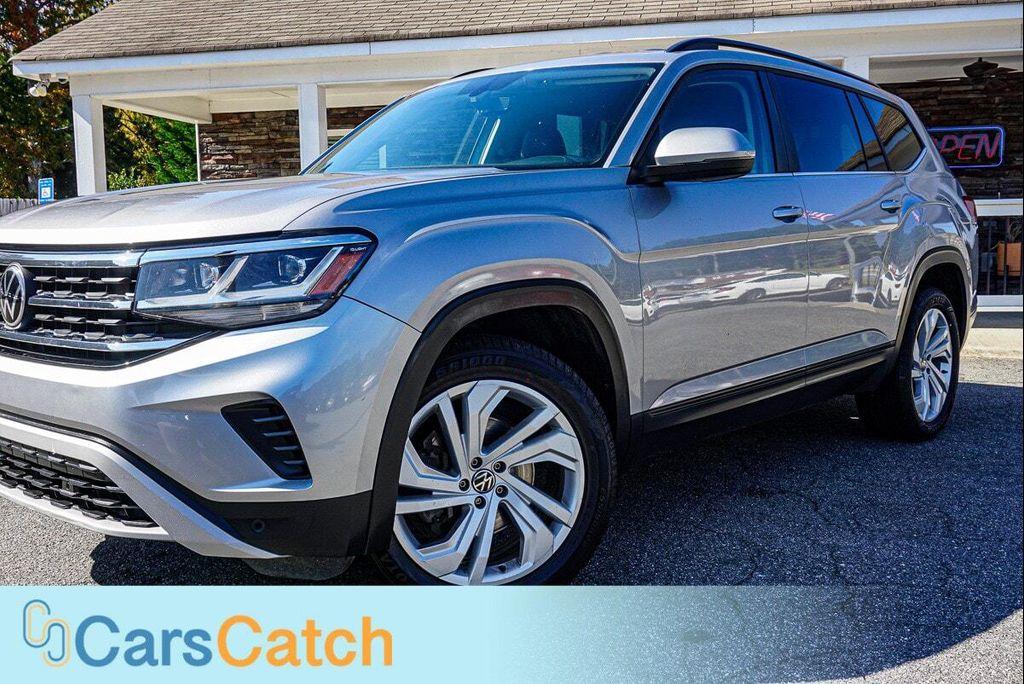 used 2021 Volkswagen Atlas car, priced at $18,999