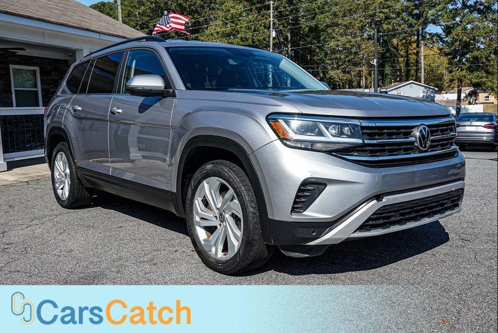 used 2021 Volkswagen Atlas car, priced at $18,999