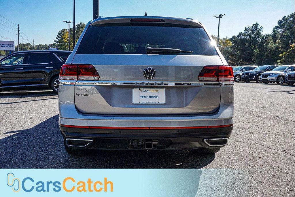 used 2021 Volkswagen Atlas car, priced at $18,999