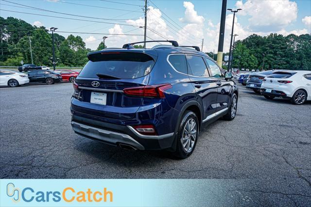 used 2020 Hyundai Santa Fe car, priced at $16,999