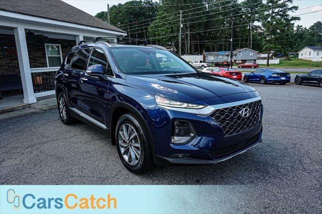 used 2020 Hyundai Santa Fe car, priced at $16,999
