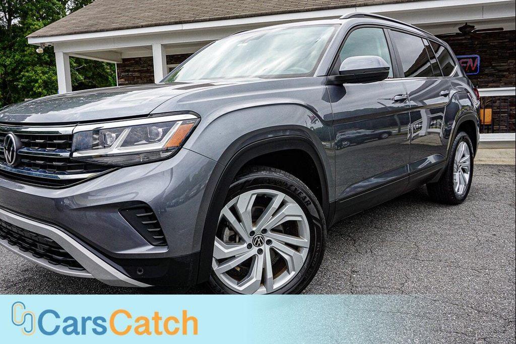 used 2022 Volkswagen Atlas car, priced at $21,999