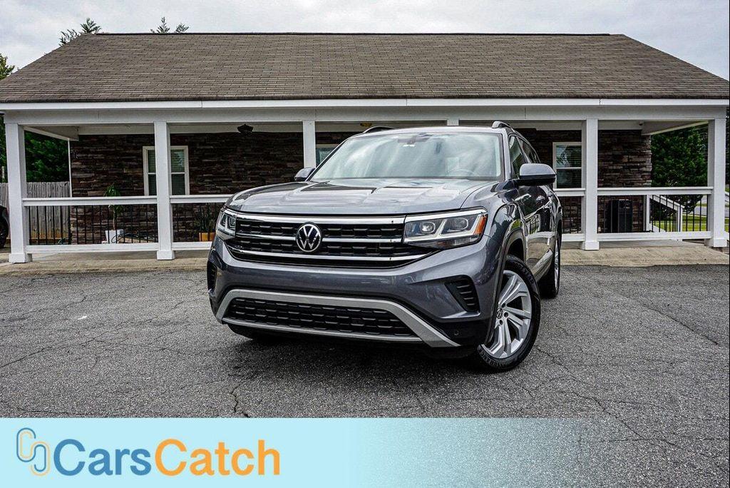 used 2022 Volkswagen Atlas car, priced at $21,999