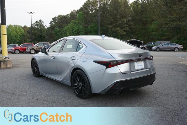 used 2021 Lexus IS 300 car, priced at $28,277