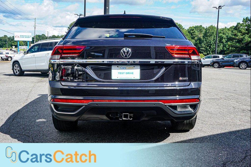 used 2022 Volkswagen Atlas Cross Sport car, priced at $24,999
