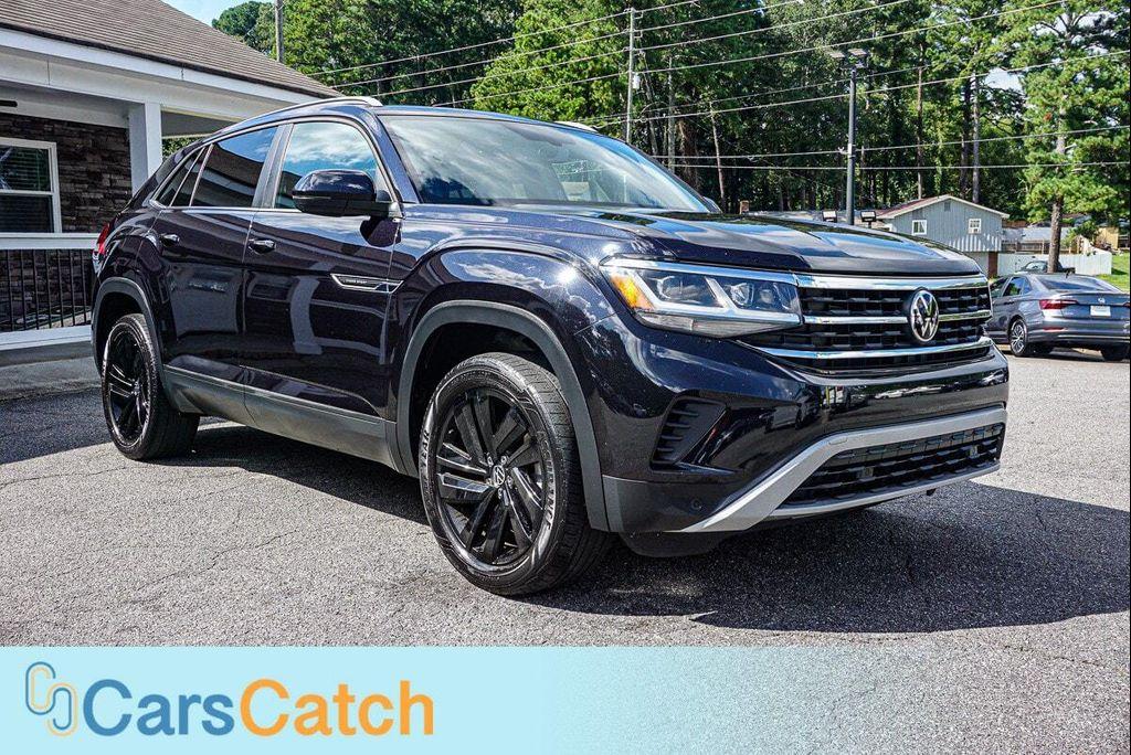 used 2022 Volkswagen Atlas Cross Sport car, priced at $24,999