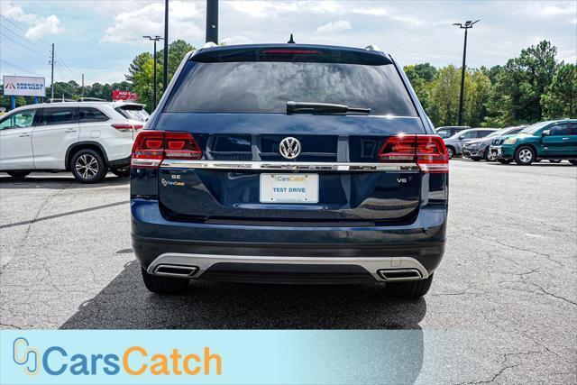 used 2018 Volkswagen Atlas car, priced at $13,500