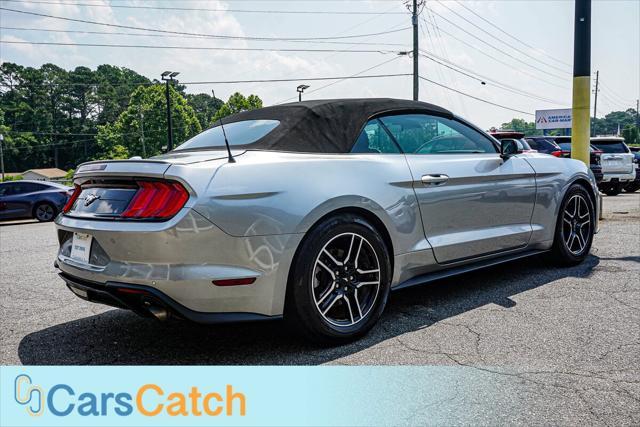 used 2021 Ford Mustang car, priced at $18,999