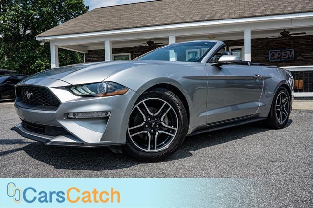 used 2021 Ford Mustang car, priced at $18,999