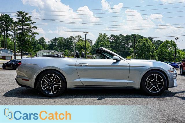 used 2021 Ford Mustang car, priced at $18,999
