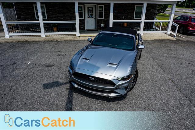 used 2021 Ford Mustang car, priced at $18,999
