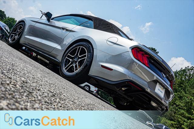 used 2021 Ford Mustang car, priced at $18,999