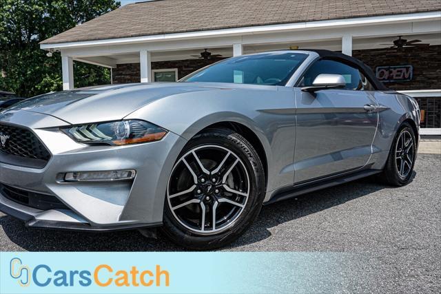 used 2021 Ford Mustang car, priced at $18,999