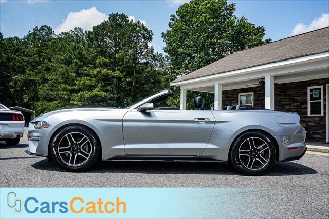 used 2021 Ford Mustang car, priced at $18,999
