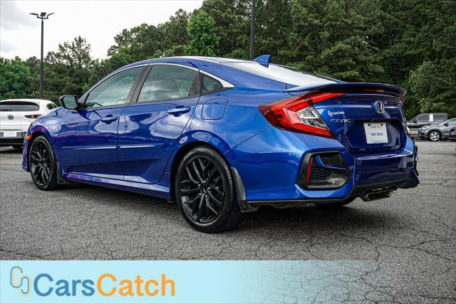 used 2020 Honda Civic Si car, priced at $19,999