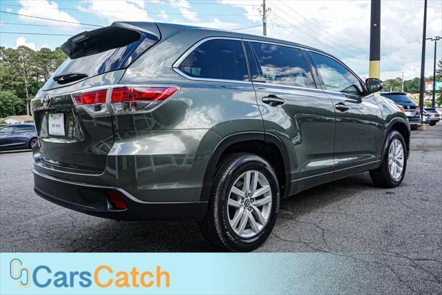 used 2016 Toyota Highlander car, priced at $15,999