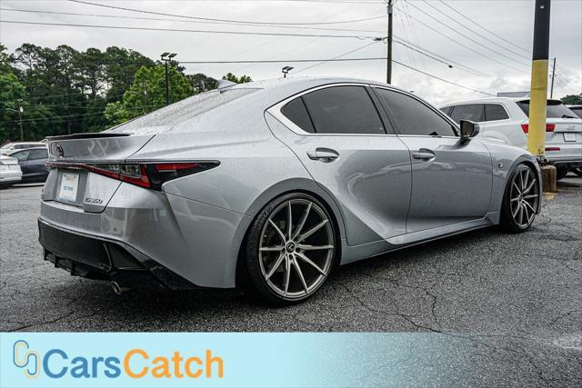 used 2021 Lexus IS 350 car, priced at $36,999