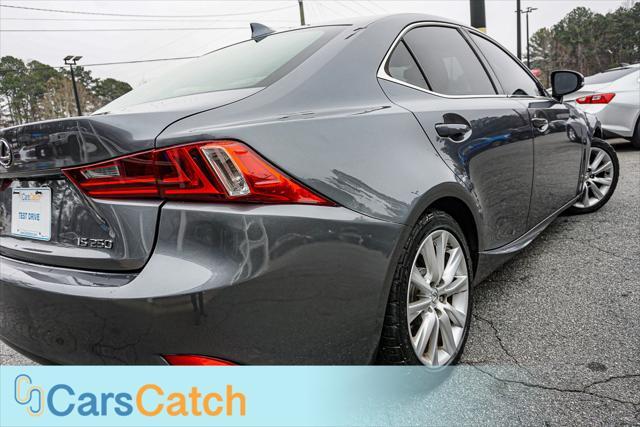 used 2015 Lexus IS 250 car, priced at $14,350