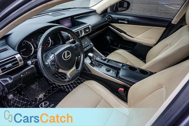 used 2015 Lexus IS 250 car, priced at $14,350