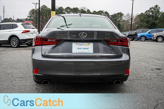 used 2015 Lexus IS 250 car, priced at $14,350