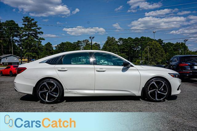 used 2021 Honda Accord car, priced at $21,777