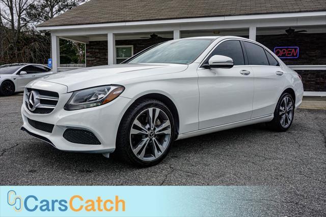 used 2018 Mercedes-Benz C-Class car, priced at $15,800