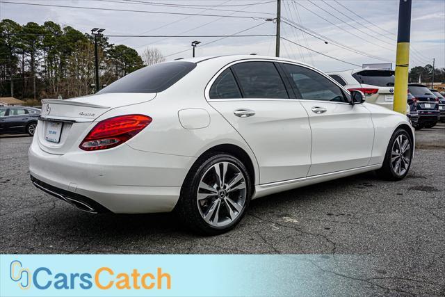 used 2018 Mercedes-Benz C-Class car, priced at $15,800