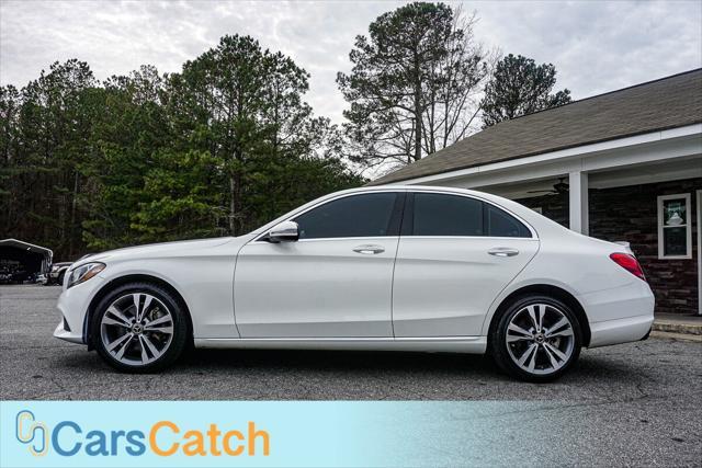 used 2018 Mercedes-Benz C-Class car, priced at $15,800